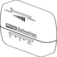   Suburban mfg 380-161154 Wall Heat Only 