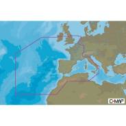  Multicolour C-map M-EW-M010-MS West European Coasts&West Med. -Max 