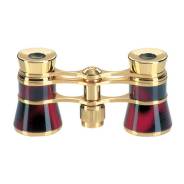   Red / Black / Gold Sport optics 44421 Opera Glasses Glamour 