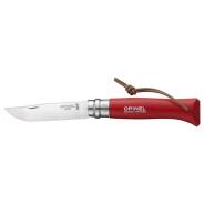     Red 8.5 cm Opinel 1705 N?08 Baroudeur 