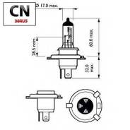  H4 12V 60/55W P43t-38 X-tremeVision Moto Philips 12342XVBW 