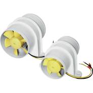   White / Yellow 100 mm Shurflo 475872 5.5A 12V 