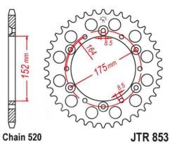 JT JTR853.49    Yamaha TTR250 TT250R TT-R250 Raid 