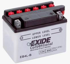  Conventional 12V 4Ah 60A 120X70x95 Mm Exide . EB4LB 