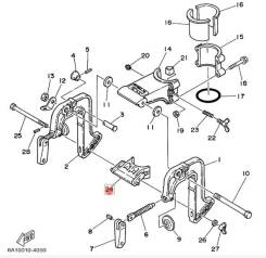   Yamaha 2 Hidea 3,5 (3.5F-03.04; 6A1-43351-00)(Premarine) 