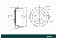   G-brake GD-61242 