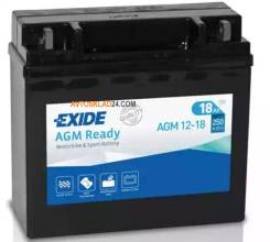   Exide AGM [12V 18Ah 25 Exide AGM1218 