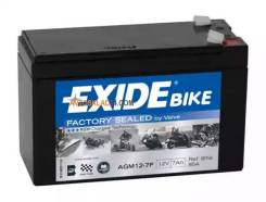  ! +  7Ah 85A 150/65/95 moto AGM/ Exide AGM127F 