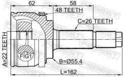   Febest 6510001A48 