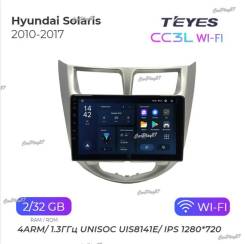   Hyundai Solaris 2010-2017 CC3Lwifi 