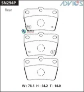 ������� ��������� Toyota RAV4 00- ����. Advics SN294P ����