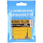    Yellow, 2  Cresta 4714-904 Spaghetti Worms 