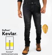  Komine WJ-747S Kevlar Jeans WL, Black 