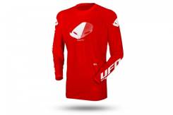  UFO SLIM Radial Jersey Red : L MG04527#B-XXL 