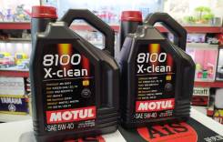   Motul 8100 X-Clean, C3 (5W-40) 5 