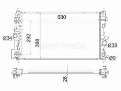  Chevrolet Cruze 09-18 / Daewoo Lacetti 08-11 / Opel Astra 09-15 / Zafira 11-16 / Chevrolet SAT OP0006-09-1 