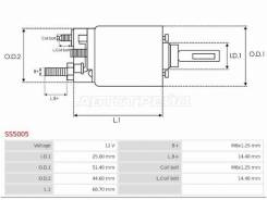 ����������� ���� �������� Mitsubishi L200 2.0 96-07 4G63 AS-PL SS5005 ����