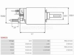����������� ���� �������� Honda Accord 2.3 AT/Odyssey 2.3 98-02 AS-PL SS9015 ����