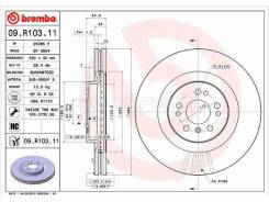   () Mercedes-Benz M-Class 05-11 / GL-Class 06-12 / R-Class 05-13 Brembo 09. R103.11,  