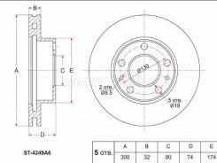   () Peugeot Boxer 06- / Citroen Jumper 06- / Fiat Ducato 06- SAT ST-4249A6 