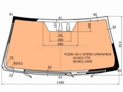   ( /  /  ) Toyota Land Cruiser (J200) 15-21 / Lexu FJ200-16-L-Vcpsh LFW/H/W/X,  