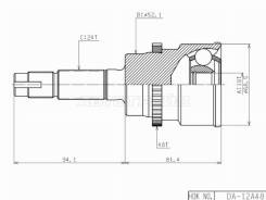  (/ ) Daihatsu Terios 97-06 / Toyota Cami 99-06 HDK DA-012A48,  