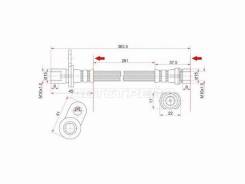   () Toyota Caldina/Carina/Corona 92-96 RH SAT ST-90947-02634,  