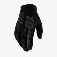   100% Brisker Youth Glove Black : L 10004-00003 