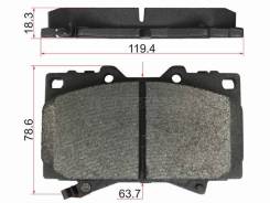   () Toyota Land Cruiser (J100) 84- / Land Cruiser Prado (J90) 96-02 / Lexus Akebono AN-498WK,  