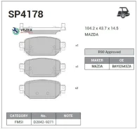 ������� ��������� Sangsin Brake SP4178 ����