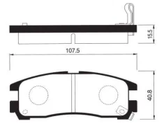 ������� ��������� ��������, ������ Sangsin Brake SP1046R ����