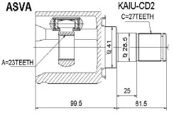 ���� ���������� (���-����������) 23�41�27 ASVA Kaiucd2 ����