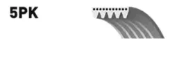 ������ ������������ XF 58369 Gates 5PK1053 ����