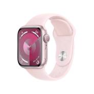  Pink / Light Pink S-M Apple R-141275818-MR933QL/A Series 9 GPS Sport 41 mm watch Refurbished 