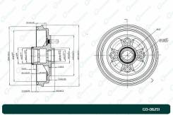   G-brake GD-06251 