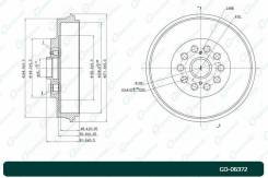   G-brake GD-06372 