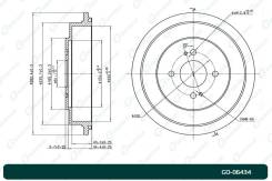   G-brake GD-06434 