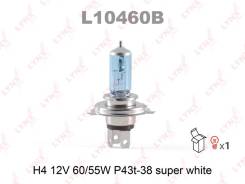  H4 12V 60/55W P43T-38 Super White LYNXauto L10460B 