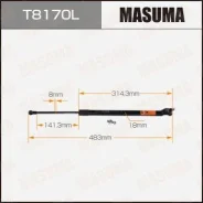 ���� ������� ��������� Masuma, L=483mm (1/20) T8170L ����