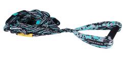  25 Arc Surf Rope w/Handle Teal 