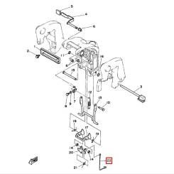    Yamaha 20-25 (6L2-43676-00) 