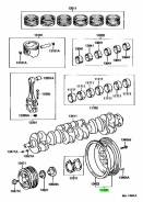   1Hdfte LC100 08,01-01,07 Toyota Land Cruiser 2001-2007 1340517020 J100 1Hdfte 