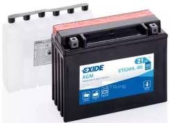 Аккумулятор Bike Maintenance Free 12V 21Ah 205x90 Exide ETX24HLBS фото