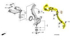  ABS   Honda 57450-SJK-003 57455-SJK-003 