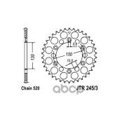  Tylna ,  : 520, . : 47 Honda Nx Yamaha Yz JT Sprockets . JTR245347 JT Sprockets JTR245347 