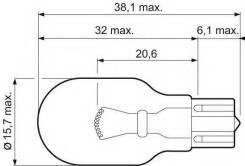  W16W Valeo 12V 16W  [ W2.1*9.5d ] Essential [  ] Valeo 032215 