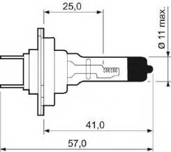  H7 12V 55W Valeo Essential [ PX26d ] Valeo 032009 