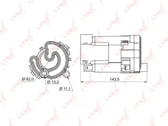 ������ ��������� LYNXauto LF987M ����