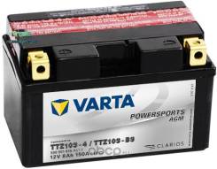   Powersports AGM 12V 8Ah 150A B00 Varta 508901015 