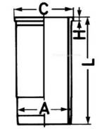  MAN D2676, Sitrak MC13 ( 126 ) Kolbenschmidt 89856111 